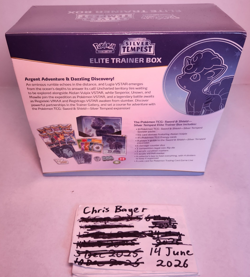 Pokemon TCG Sword & Shield Silver Tempest Elite Trainer Case Box (ETB), Sealed - Image 2
