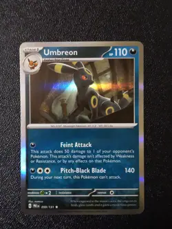 Umbreon 59/131 Holo Rare NM | Pokemon Prismatic Evolutions - Image 1