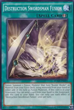 Destruction Swordsman Fusion - BOSH-EN059 - Common - Unlimited Edition - Lightly - Image 1