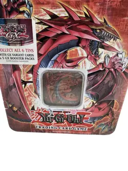 YUGIOH 2006 URIA LORD OF SEARING FLAMES GX CT03 Collector's Tin - SEALED - Image 3