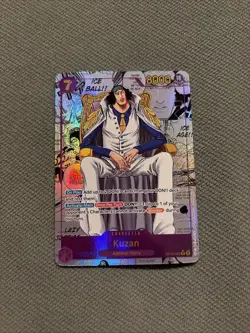 Kuzan MANGA Parallel OP16-063 One Piece TCG The Time Of Battle ENGLISH - Image 1