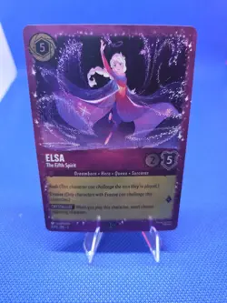 Elsa – The Fifth Spirit 6/P3 – Disney Lorcana Promo Holo Amethyst Rush SEALED - Image 4