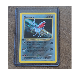Pokemon Skarmory 1st Edition Holo Rare Neo Genesis 13/111 Card English 2000 - Image 1