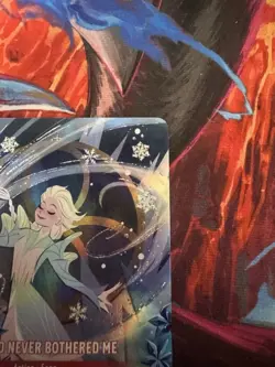 The Cold Never Bothered Me Enchanted Lorcana Card Winterspell 234/204 - Image 4