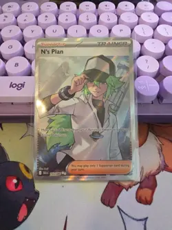 Pokemon TCG N’s Plan 163/086 Full Art Trainer - Image 1