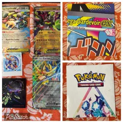 Pokemon TCG PRISMATIC EVOLUTIONS SUPER PREMIUM & MEGA CHARIZARD ULTRA LOT OPENED - Image 3