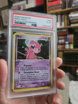 2006 Pokemon Black Star Promo Mew Holo #040 PSA 4 - Image 1