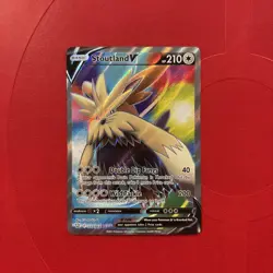 Pokemon Stoutland V (Full Art) Ultra Rare (SWSH05 157/163) NM Battle Styles - Image 1