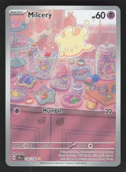 Milcery 152/142 Pokemon TCG SV07: Stellar Crown NM - Image 1