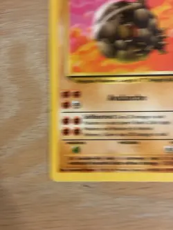 Pokemon Golem 36/62 Fossil Unlimited Pokemon TCG - NM Near Mint - Image 5