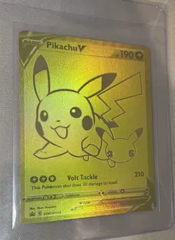 Pokemon Celebrations Pikachu V Promo SWSH145 - Sealed - Sword & Shield Promo - Image 1