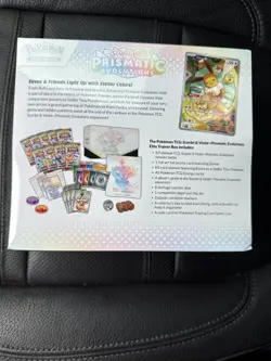 Pokemon TCG Scarlet & Violet Prismatic Evolutions Elite Trainer Box w/ Promo - Image 2