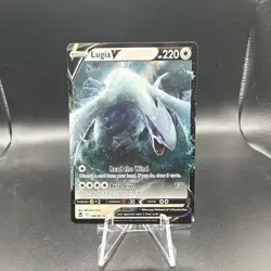 Pokemon TCG Lugia V 138/195 Silver Tempest Ultra Rare Holo 220 HP Eng 2022 - Image 1