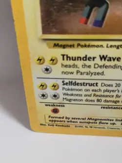 Wizards of the Coast Magneton 9/102 Base Set Holo Rare Unlimited 60HP - Image 2