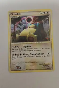 Snorlax 33/95 Rare Call of Legends Pokemon LP - Image 1