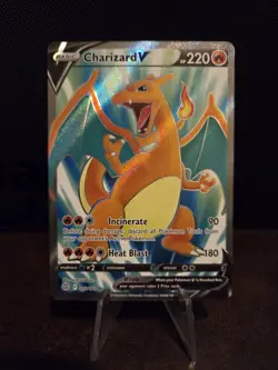 Pokemon TCG Charizard V Full Art 153/172 Brilliant Stars Holo 🌟PACK FRESH🌟 - Image 1