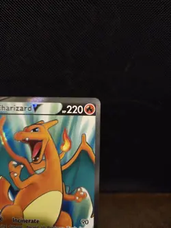 Pokemon TCG Charizard V Full Art 153/172 Brilliant Stars Holo 🌟PACK FRESH🌟 - Image 3
