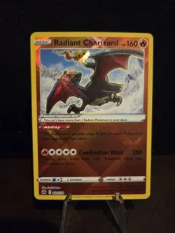 Pokemon TCG Radiant Charizard 20/159 Holo Crown Zenith SWSH 🌟PACK FRESH🌟 - Image 1