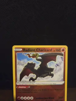 Pokemon TCG Radiant Charizard 20/159 Holo Crown Zenith SWSH 🌟PACK FRESH🌟 - Image 2