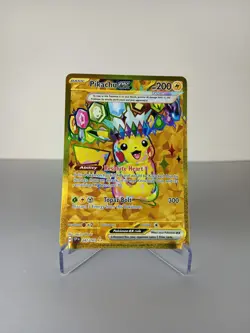 Pikachu ex 247/191 Pokemon TCG Surging Sparks Hyper Rare NM - Image 1