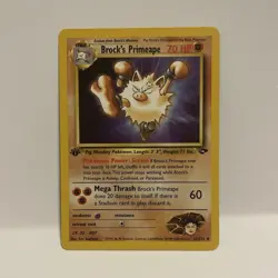 Wizards of the Coast Brock's Primeape 35/132 Gym Challenge Regular Uncommon Eng - Image 1