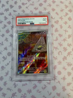 Pokemon TCG Scarlet &Violet Drowzee #210/198 Illustration Rare PSA 9 MINT - Image 1
