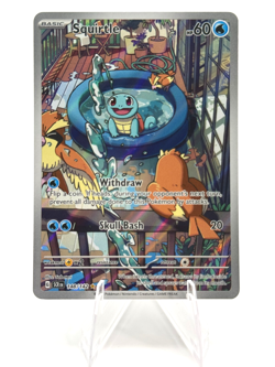 Pokemon Squirtle Illustration Rare Stellar Crown 148/142 - Image 1