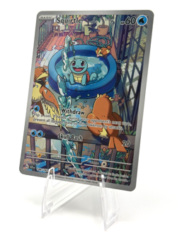 Pokemon Squirtle Illustration Rare Stellar Crown 148/142 - Image 2