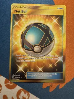 Net Ball 234/214 Gold Secret Rare Pokemon Lost Thunder NM-MINT - Image 2