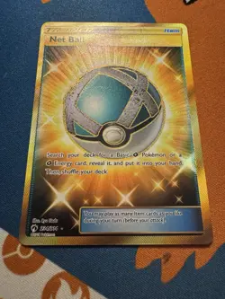 Net Ball 234/214 Gold Secret Rare Pokemon Lost Thunder NM-MINT - Image 3