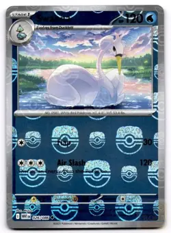 Swanna (Master Ball Pattern) 026/086 Uncommon White Flare Pokemon Near Mint - Image 1