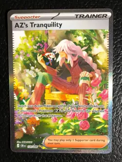 AZ's Tranquility Chaos Rising 120/086 SIR Pokemon TCG - Image 1