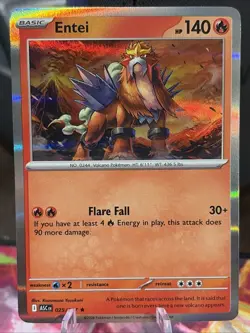 Entei, Raikou, and Suicune - Pokemon (Rare) Holo Legendary Cats/Dogs - Image 4