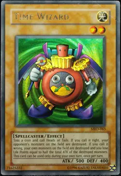 Yu-Gi-Oh! Time Wizard MRD-065 Ultra Rare [PL] American NA OG Holo Foil | EN 2002 - Image 1
