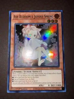 Yu-Gi-Oh! Ash Blossom & Joyous Spring -RA04-EN025- Ultra Rare - 1st Edition NM! - Image 1