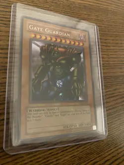 YuGiOh! TCG - Gate Guardian - Holo - MRD-000 Original (Clean LP copy) See photos - Image 1