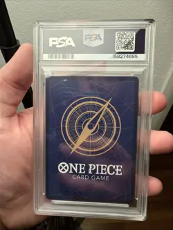 PSA 10 VINSMOKE SANJI ONE PIECE OP12 LEGACY OF THE MASTER TREASURE RARE OP10-063 - Image 2