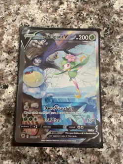 Hisuian Lilligant v 163/189 Astral Radiance Alternate Art Full Art Pokemon Rare - Image 1