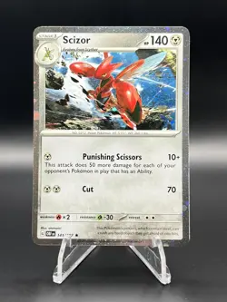 Scizor - (Cosmos Holo) Promo Miscellaneous Cards & Products 141/197 NM w/ Swirl - Image 1