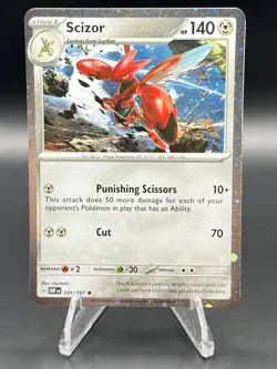 Scizor - (Cosmos Holo) Promo Miscellaneous Cards & Products 141/197 NM w/ Swirl - Image 2