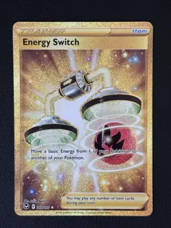Pokemon TCG Energy Switch 212/195 Sword & Shield - Silver Tempest Holo - Image 1
