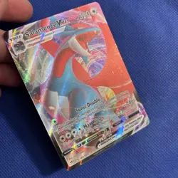 Pokemon TCG Salamence VMAX Darkness Ablaze Holo Ultra Rare Card 144/189 - Image 2