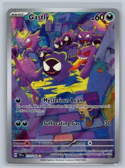 Gastly 177/162 Illustration Rare Temporal Forces Pokemon Card Near Mint - Image 1
