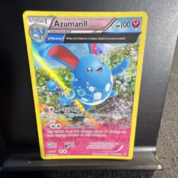 The Pokemon Company Azumarill 104/123 Reverse Holo Rare Stage 1 HP 100 - Image 1