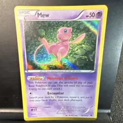The Pokemon Company Mew 29/124 Holo Rare Basic 50 HP Fates Collide Memories - Image 1