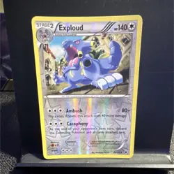 The Pokemon Company Exploud 3/124 2006 Holo Rare Holo Stage 2 140 HP English - Image 1