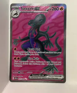 Salazzle ex 101/088 Ultra Rare Item Perfect Order (POR)(ME03) Pokemon Card NM - Image 1