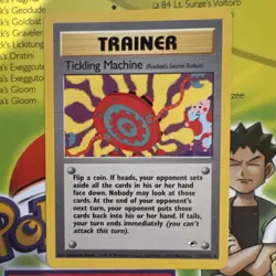 The Pokemon Company Pokemon TCG Tickling Machine Gym Heroes Unc ENG 2000 119/132 - Image 1