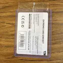 POKEMON PHANTASMAL FLAMES GENESECT STAMPED Best Buy PROMO SEALED 008 - Image 2
