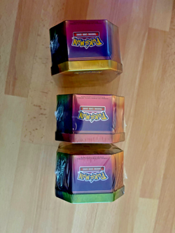 Pokemon Elemental Power 3 x Tin Jolteon Vapareon Flareon GX Full Art Set Sealed - Image 2